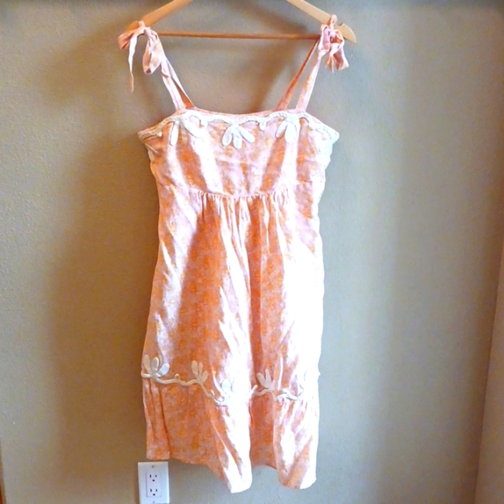 Lilly Pulitzer 100% Linen Dress, Womens Size 6